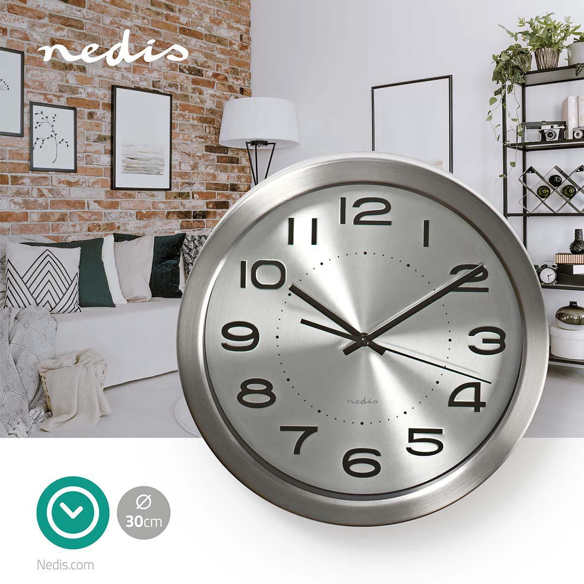 Nedis Wanduhr