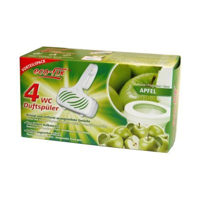 Vorteilspaket WC Duftspüler Apfel 4x33 g