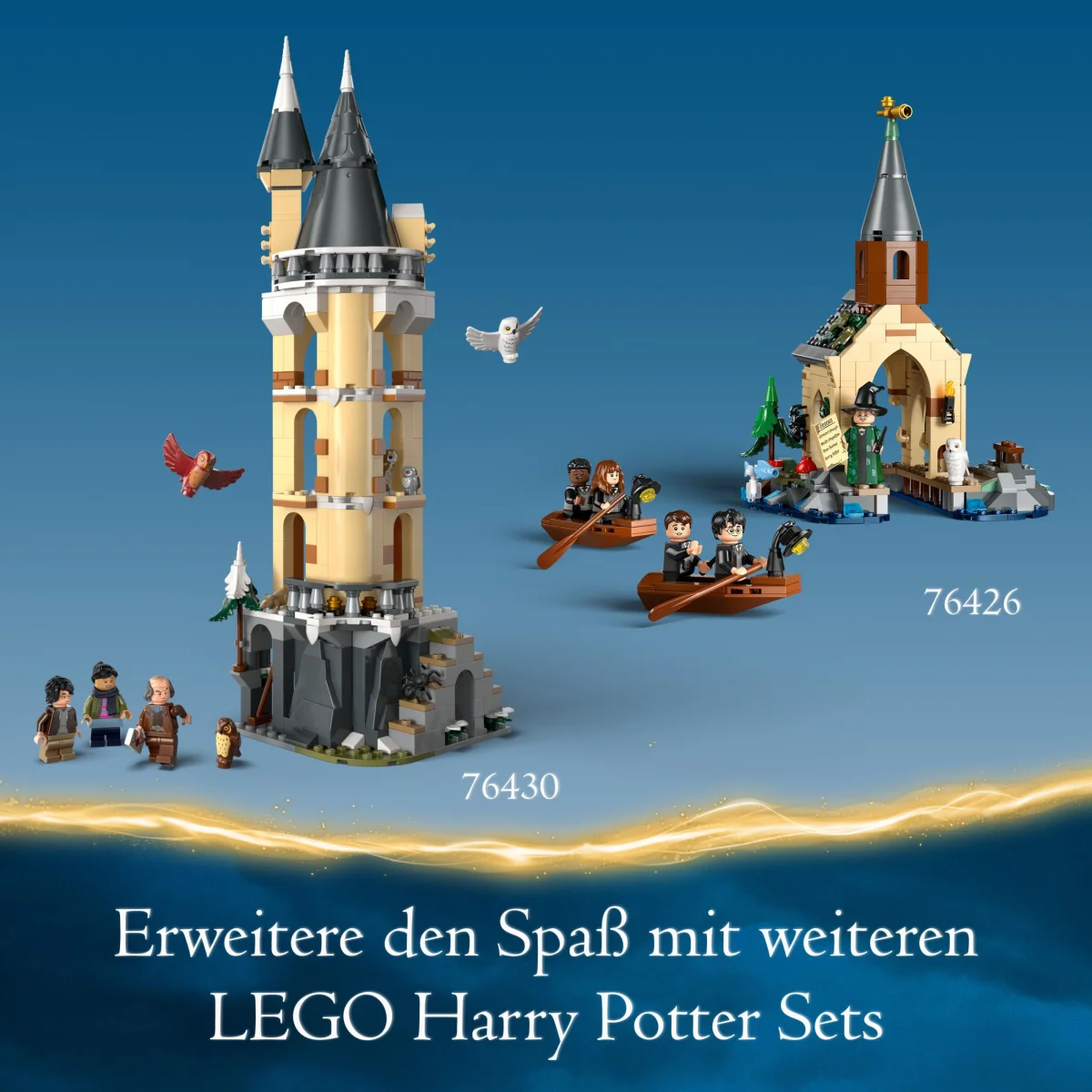 LEGO® Harry Potter Hagrids Hütte: Ein unerwarteter Besuch 76428