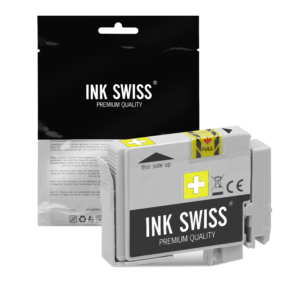 Epson T0714 - alternative Patrone 'gelb' 11,4 ml - InkSwiss