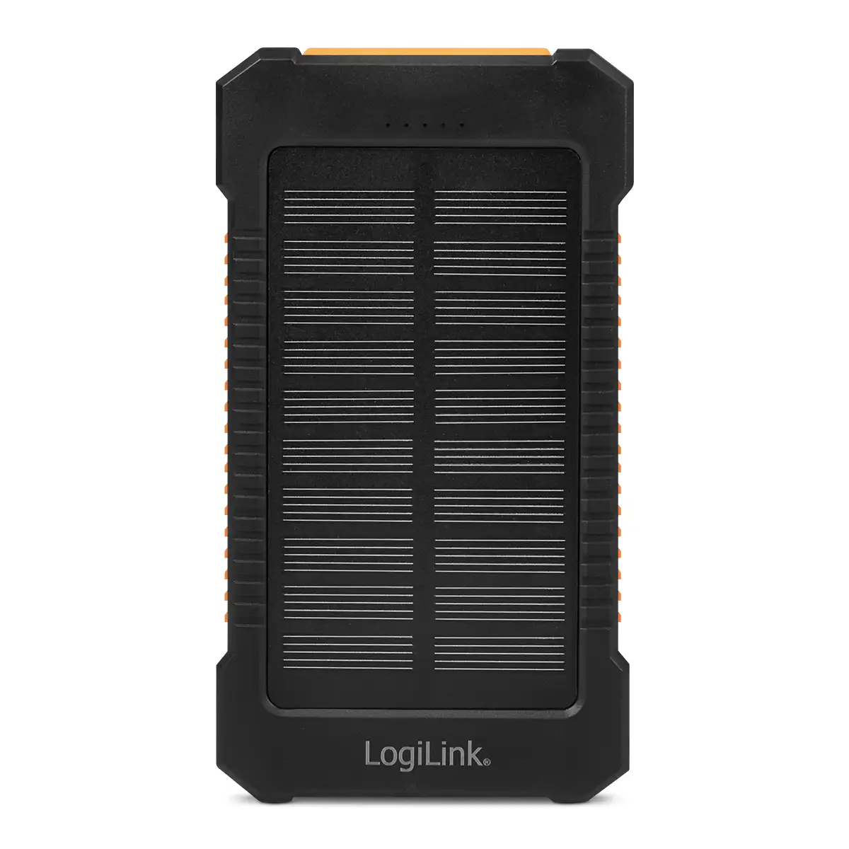 Solar Powerbank 8000 mAh, mit LED-Taschenlampe