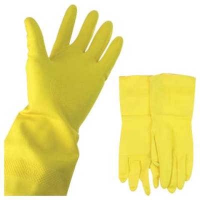 Latex Gummihandschuhe - Größe M, 1 Paar, farbig sortiert