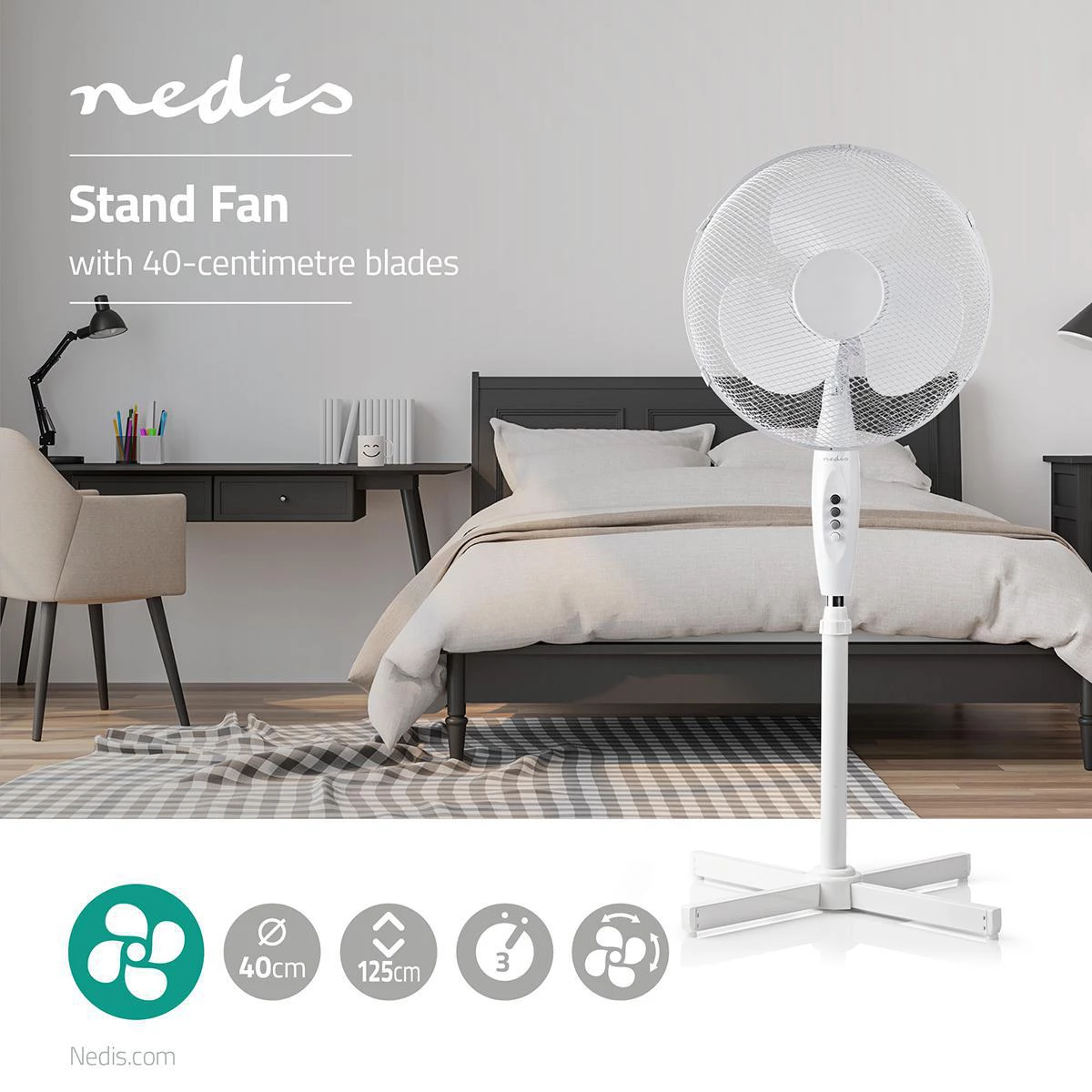 Nedis Standventilator