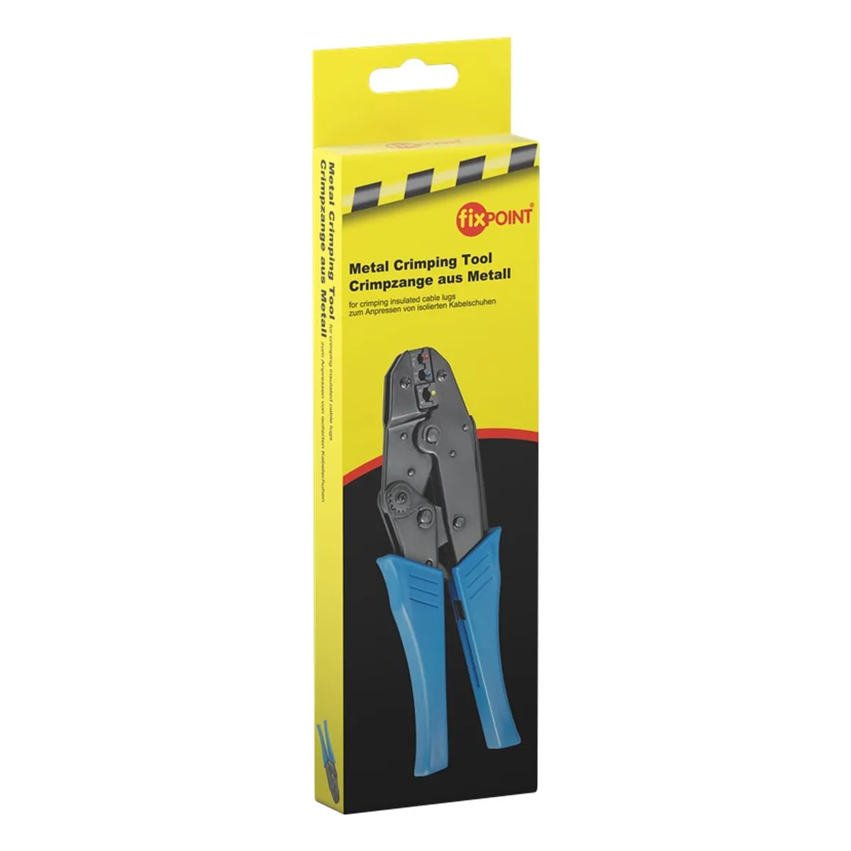Fixpoint Crimpzange für isolierte Kabelschuhe