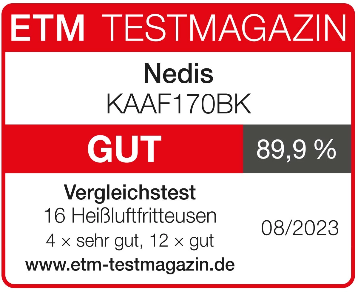 Nedis Heißluft Friteuse