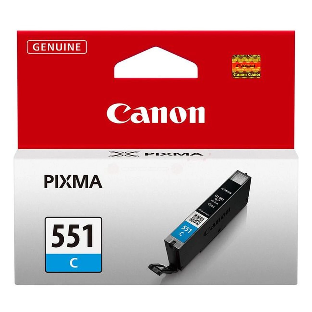 Druckerpatrone Canon CLI-551 C 7 ml | 332 Seiten (6509B001)