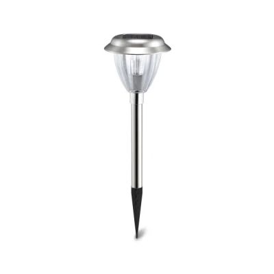 Aigostar LED Solar Außenleuchte, silber