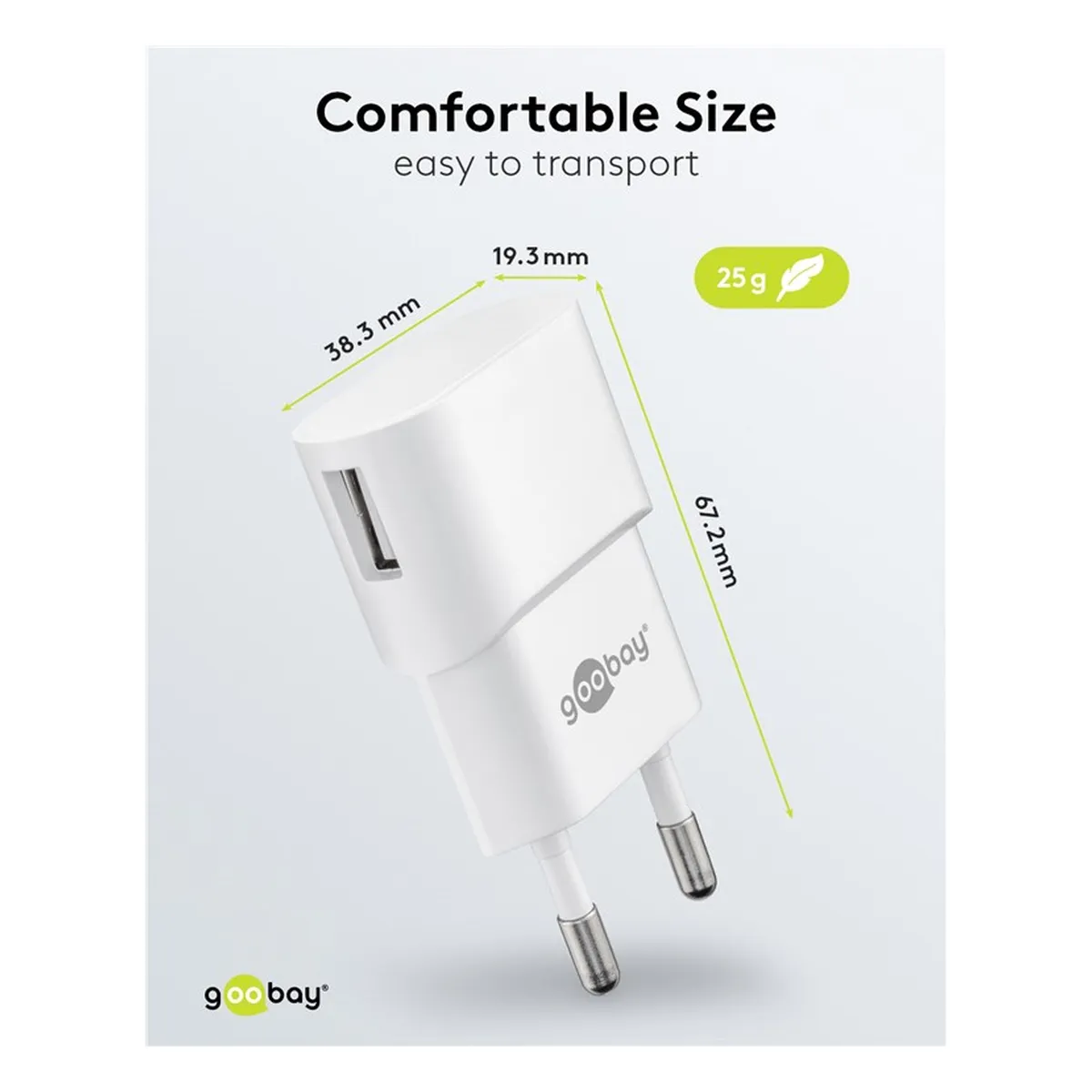 Goobay USB Ladegerät 1 A