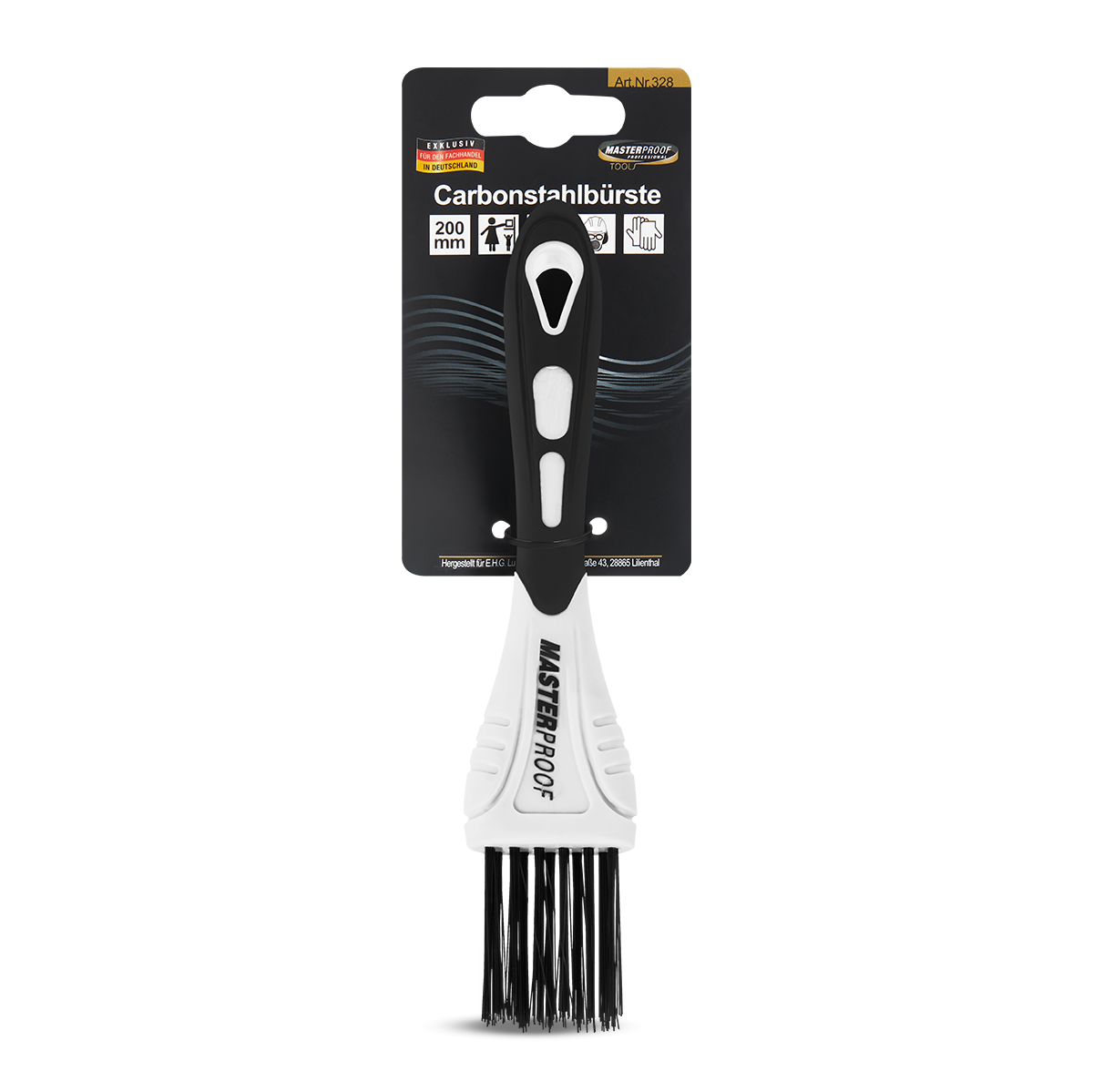 Masterproof Carbonstahlbürste