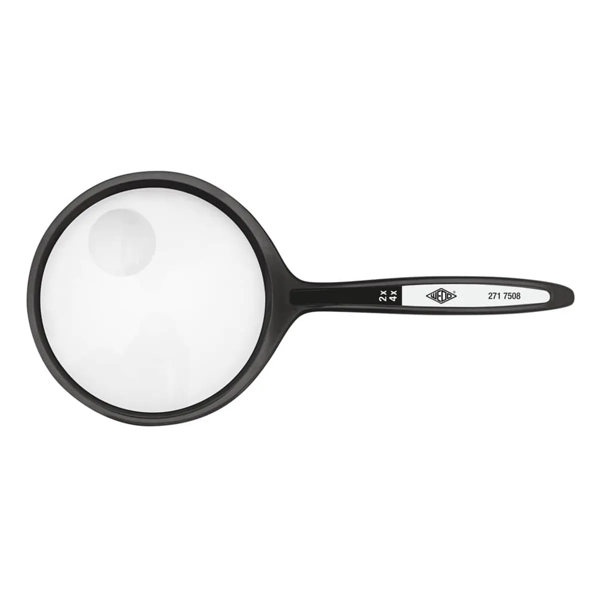 WEDO Rundlupe Ø 6,35 cm - Vergrößerung 2-/4-fach