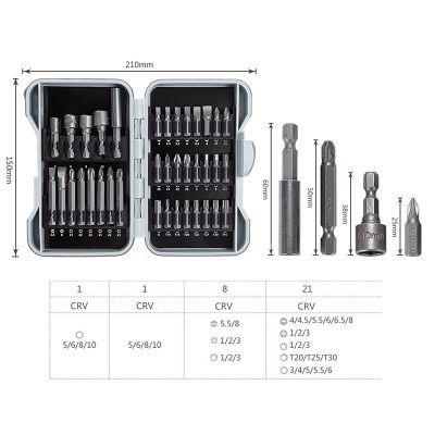 Masterproof Bit-Satz hochwertig 37-teilig