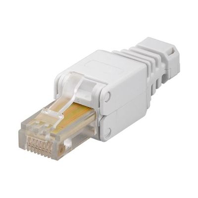 Werkzeugfreier RJ45 Stecker CAT 5e UTP ungeschirmt