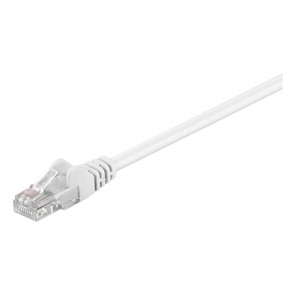 Goobay Patchkabel CAT5e U/UTP weiß 2m