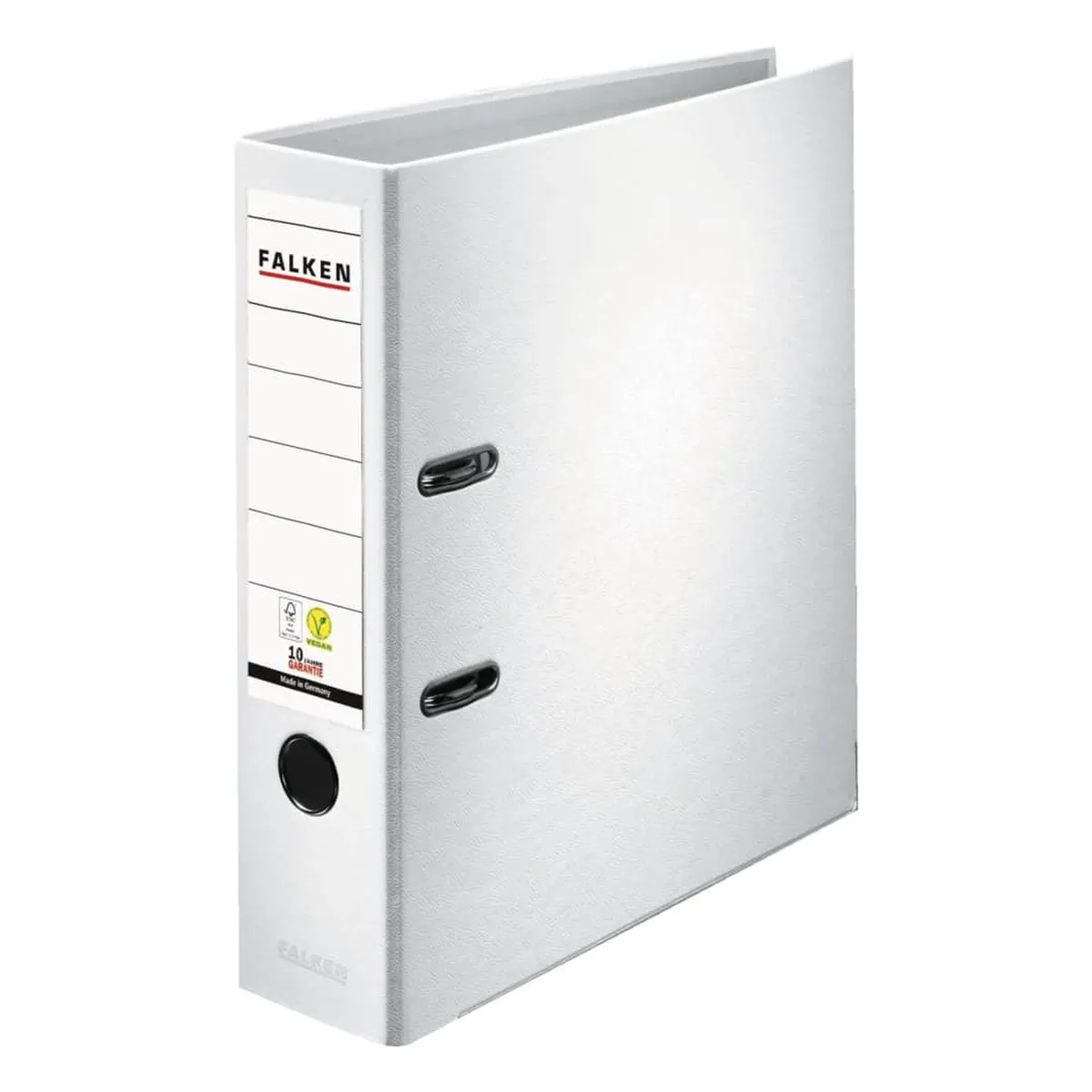 Falken Ordner PP-Color S80 - A4, 8 cm, weiß