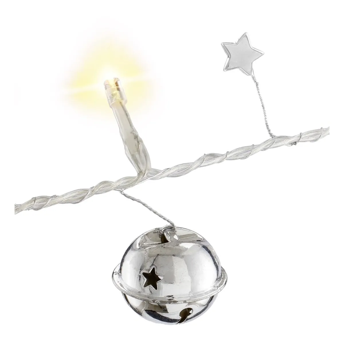 Goobay 10er LED-Lichterkette 'Glöckchen'