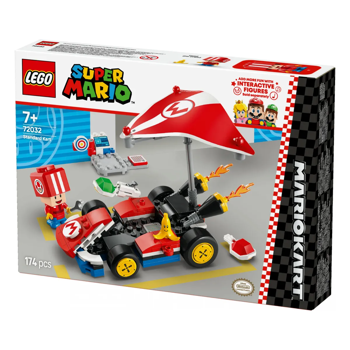 LEGO® Super Mario Mario Kart – Standard–Kart 72032 LEGO® Super Mario Mario Kart – Standard–Kart 72032