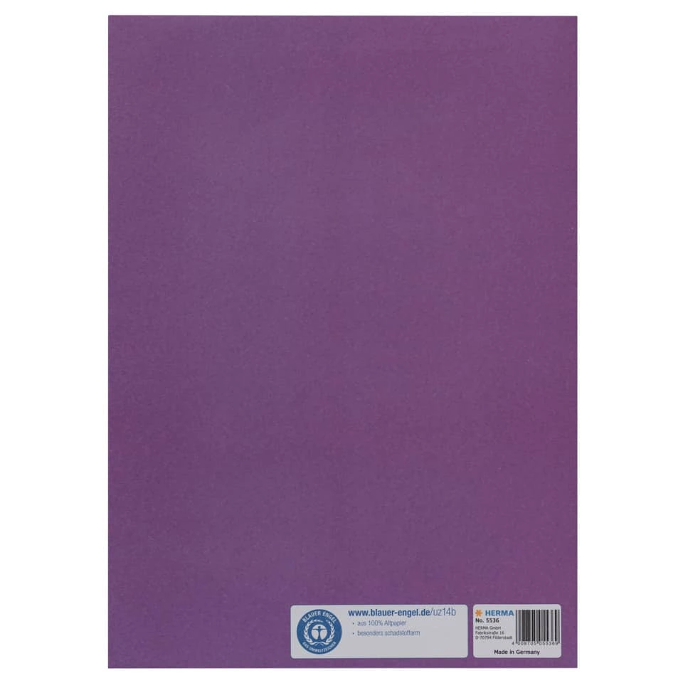 Herma Heftschoner Papier - A4, violett