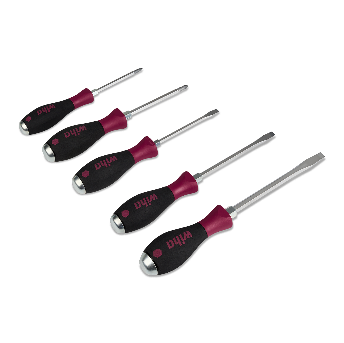 Wiha Schraubendreher Satz MicroFinish® 5 tlg. 