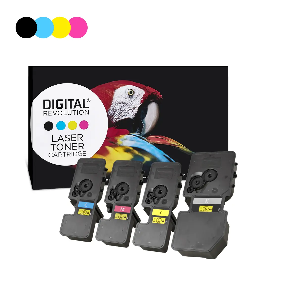 Alternativ-Toner Kyocera TK-5440 MultiPack Schwarz Cyan Magenta Gelb – Digital Revolution