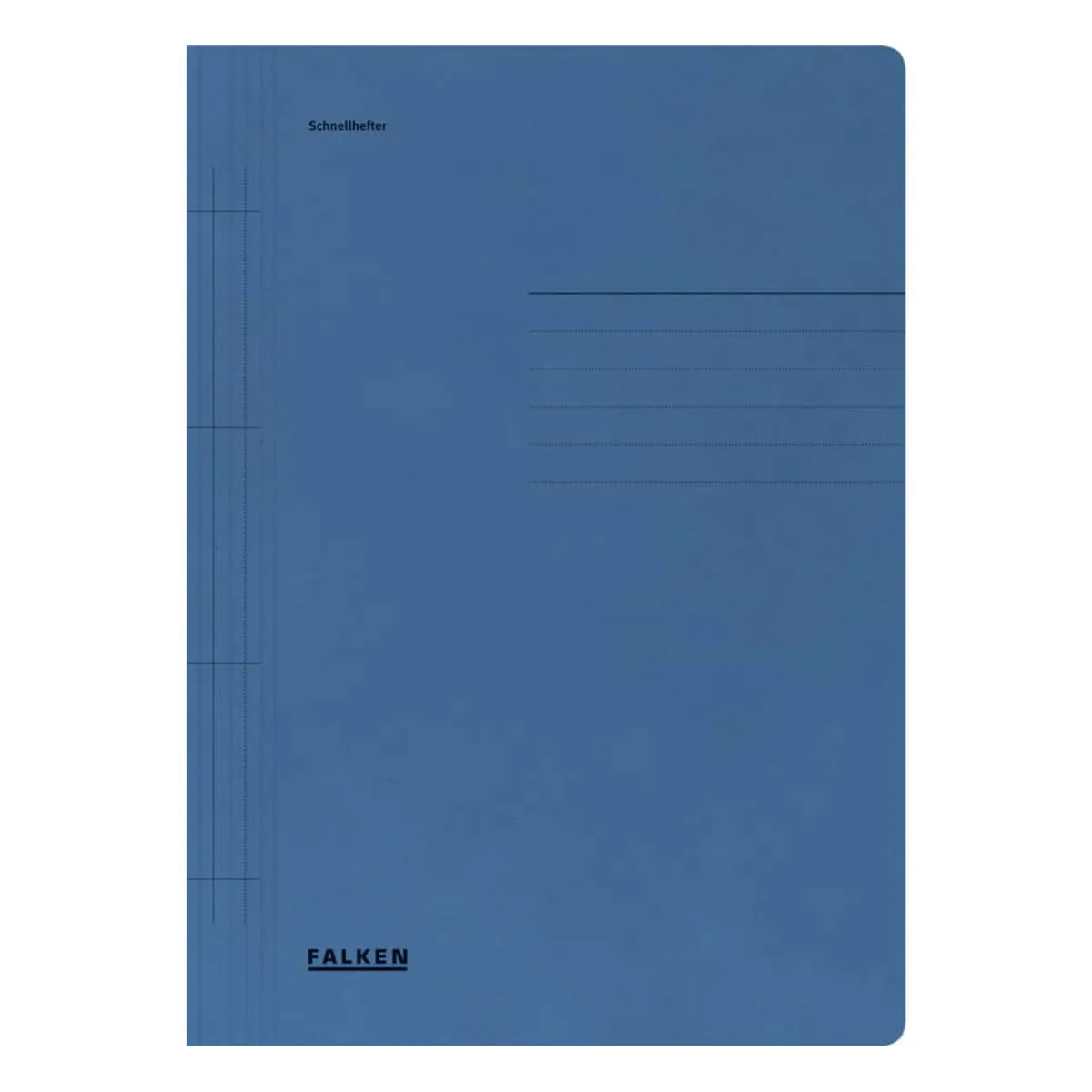 Falken Schnellhefter - A4, 250 Blatt, Manilakarton (RC), blau