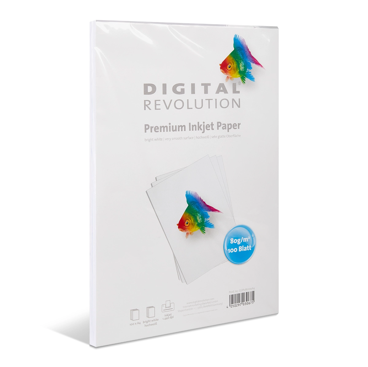 Premium Kopierpapier, 80g/m², 100 Blatt