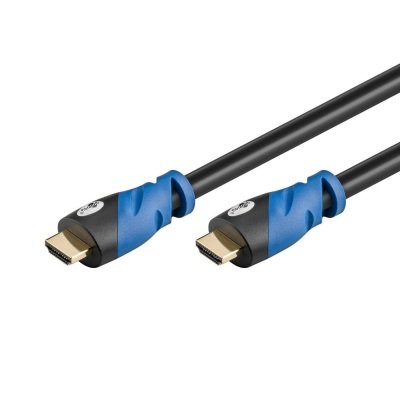 Premium High Speed HDMI™ Kabel mit Ethernet, vergoldet, 2 m
