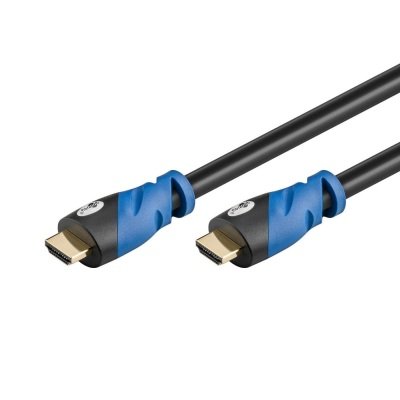 Premium High Speed HDMI™ Kabel mit Ethernet, vergoldet, 2 m