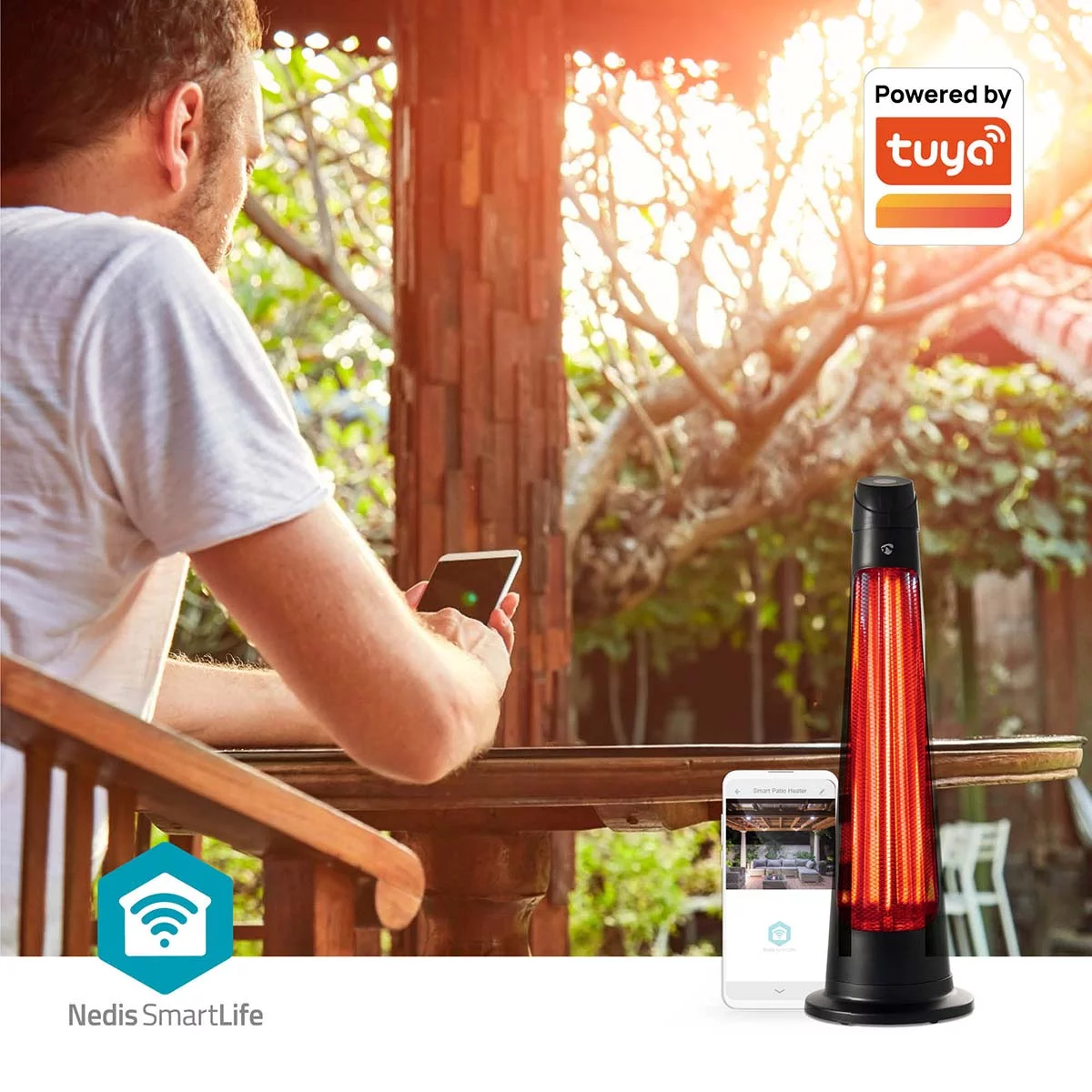 Nedis SmartLife Terrassenheizer
