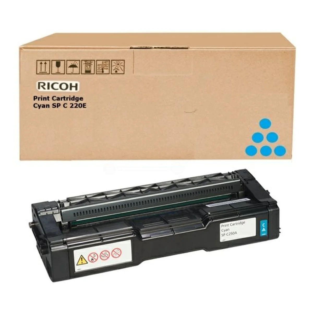 Ricoh 407544 Toner cyan 1.600 Seiten