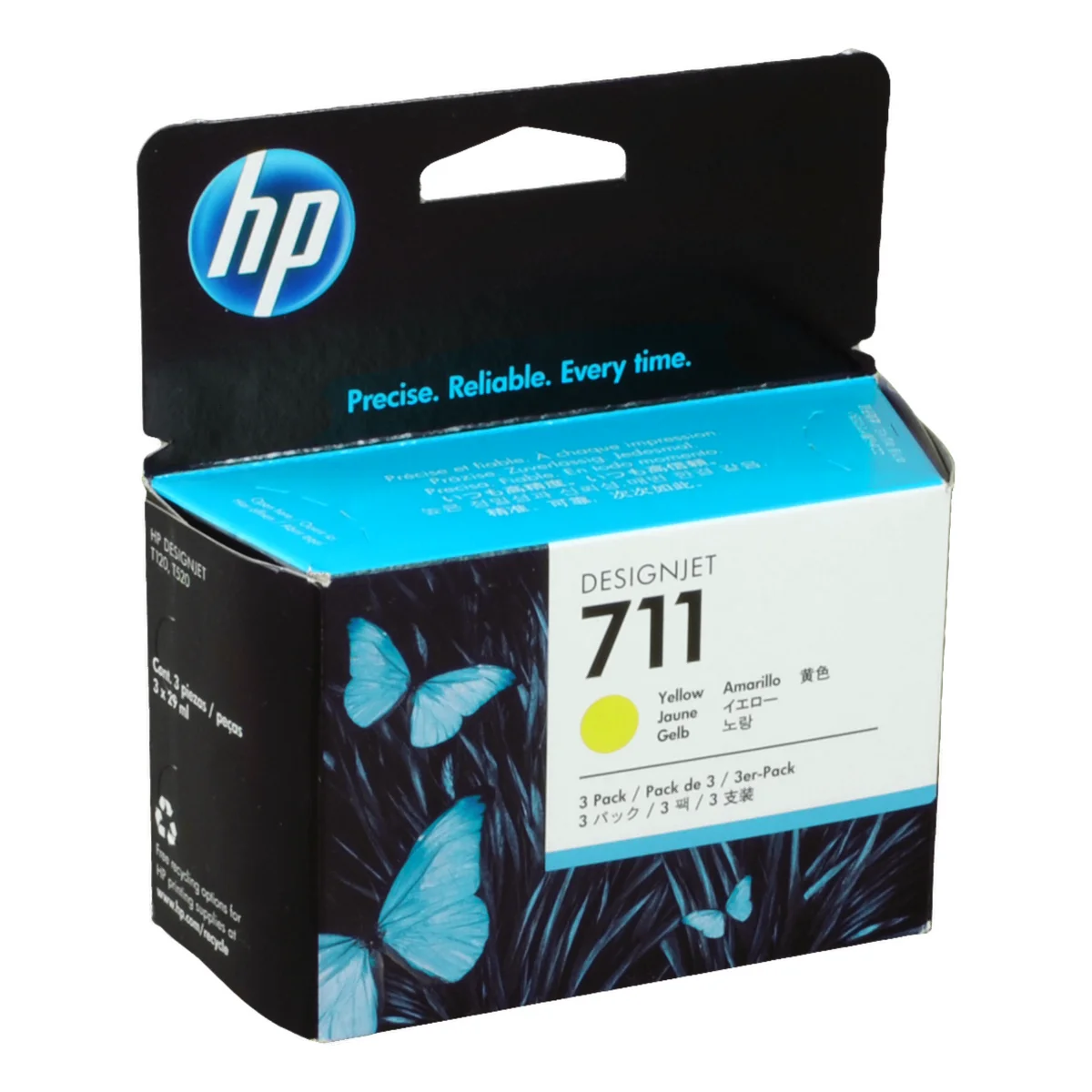 HP 711 Druckerpatrone gelb 29 ml (CZ136A)