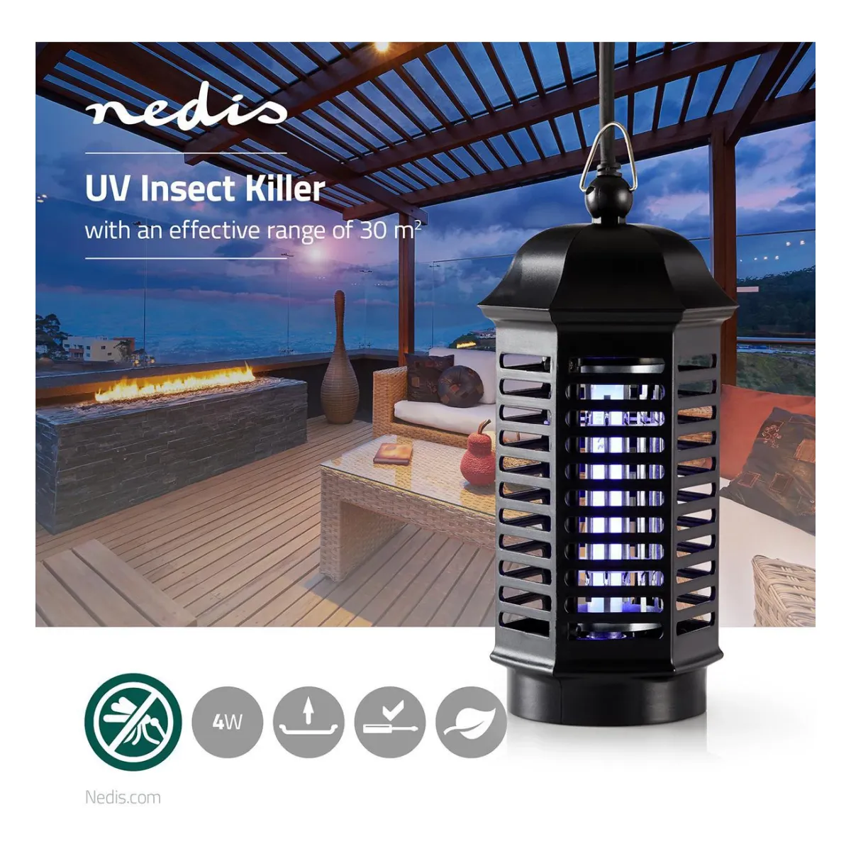 Nedis Moskito Stop-Lichtfalle Nedis Moskito Stop-Lichtfalle