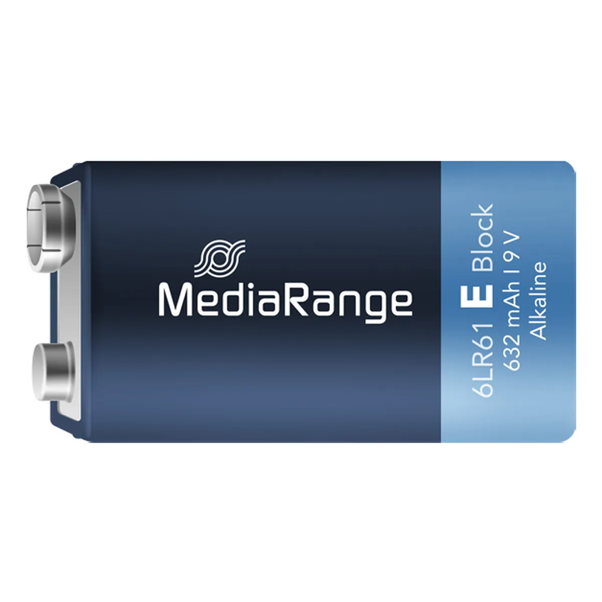 MediaRange Batterie Alkaline E-Block 6LR61 9V