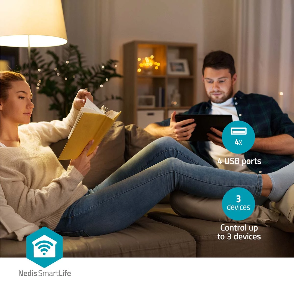 Nedis SmartLife Power Strip
