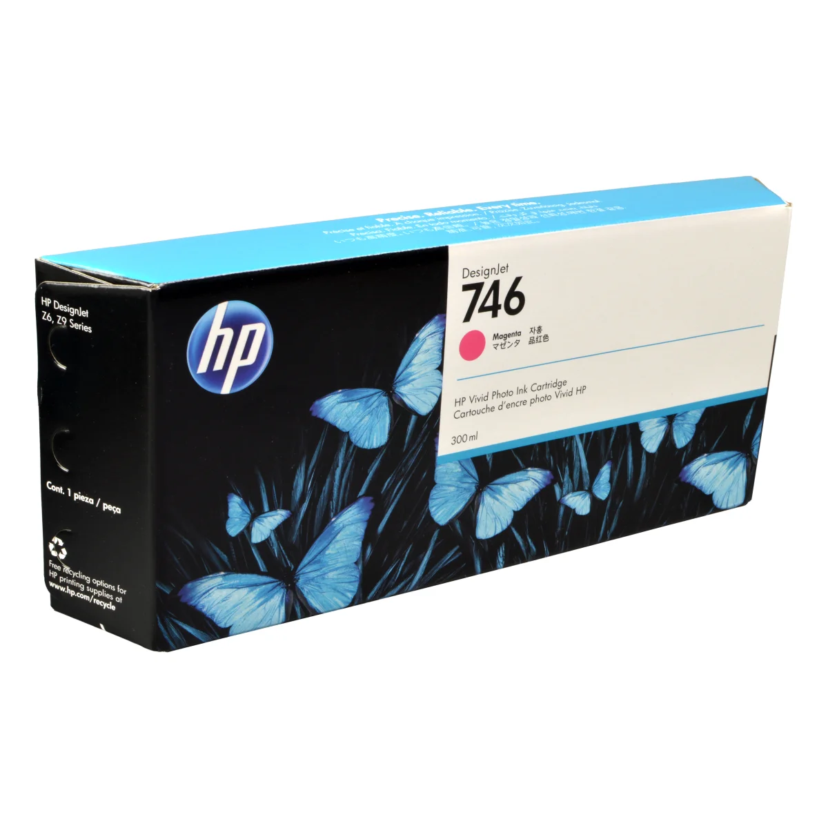 HP Tinte P2V78A  746  magenta