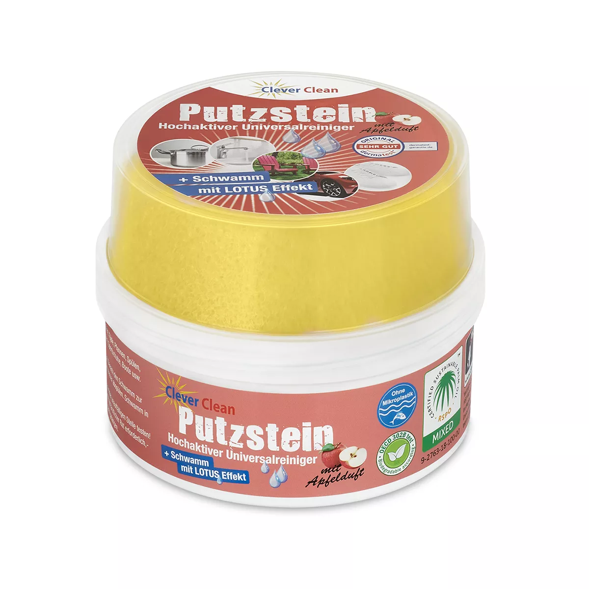 Clever Putzstein Roter Apfel, 500 g