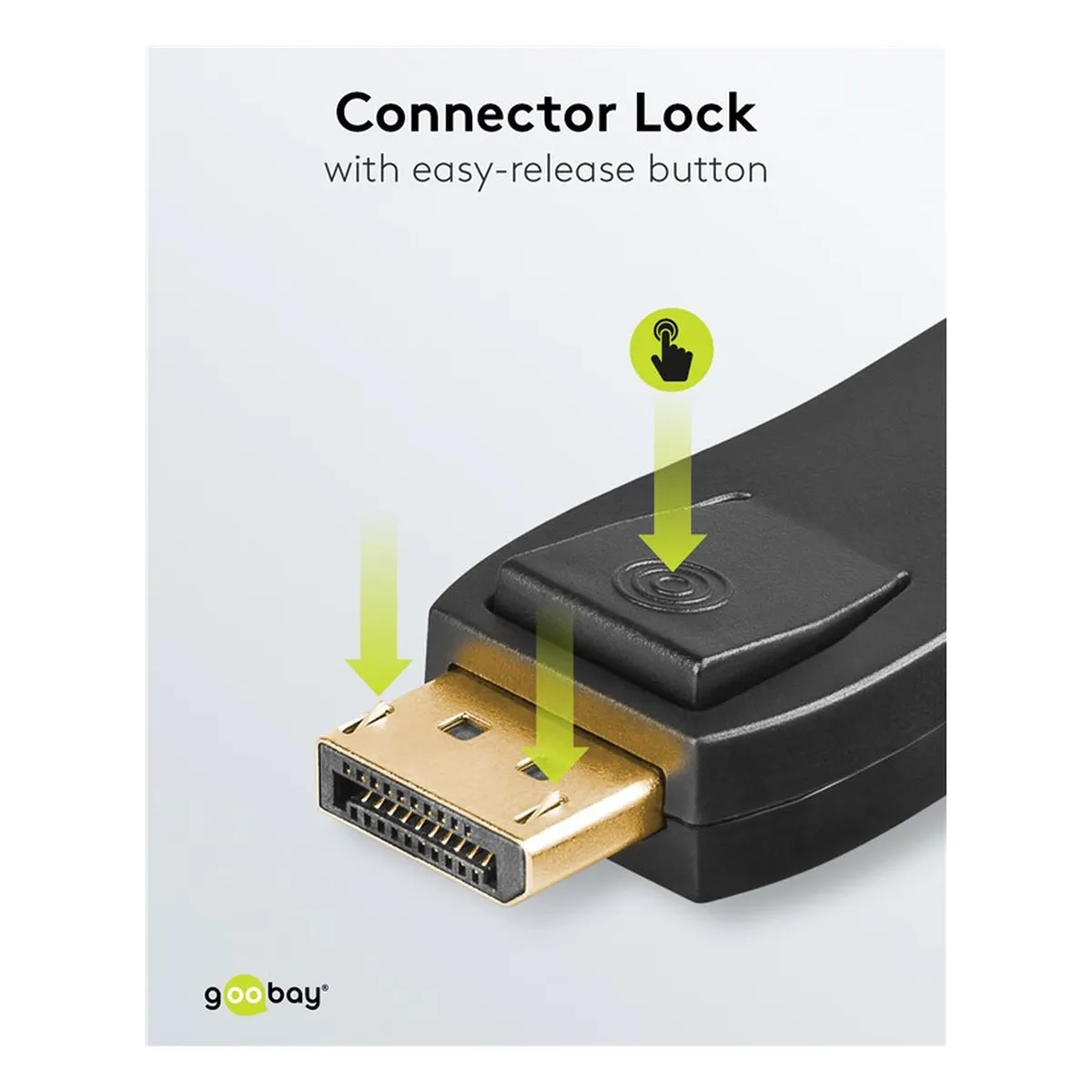 Goobay DisplayPort auf HDMI™-Adapter 1.1, vergoldet
