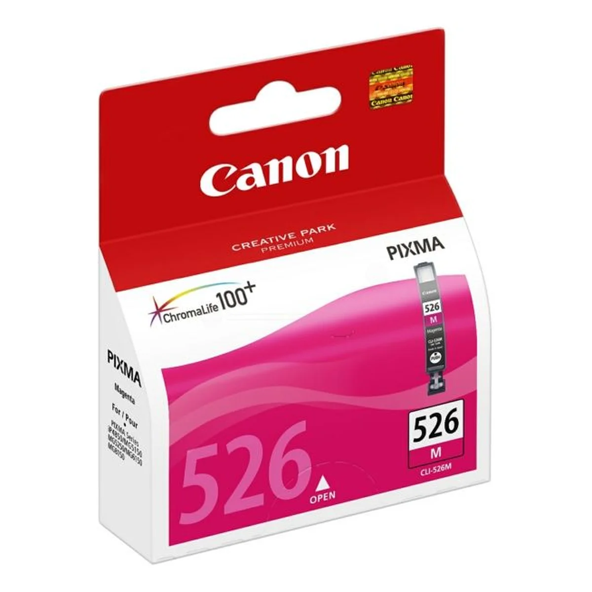 Druckerpatrone Canon CLI-526 M magenta 9 ml | 520 Seiten (4542B001)