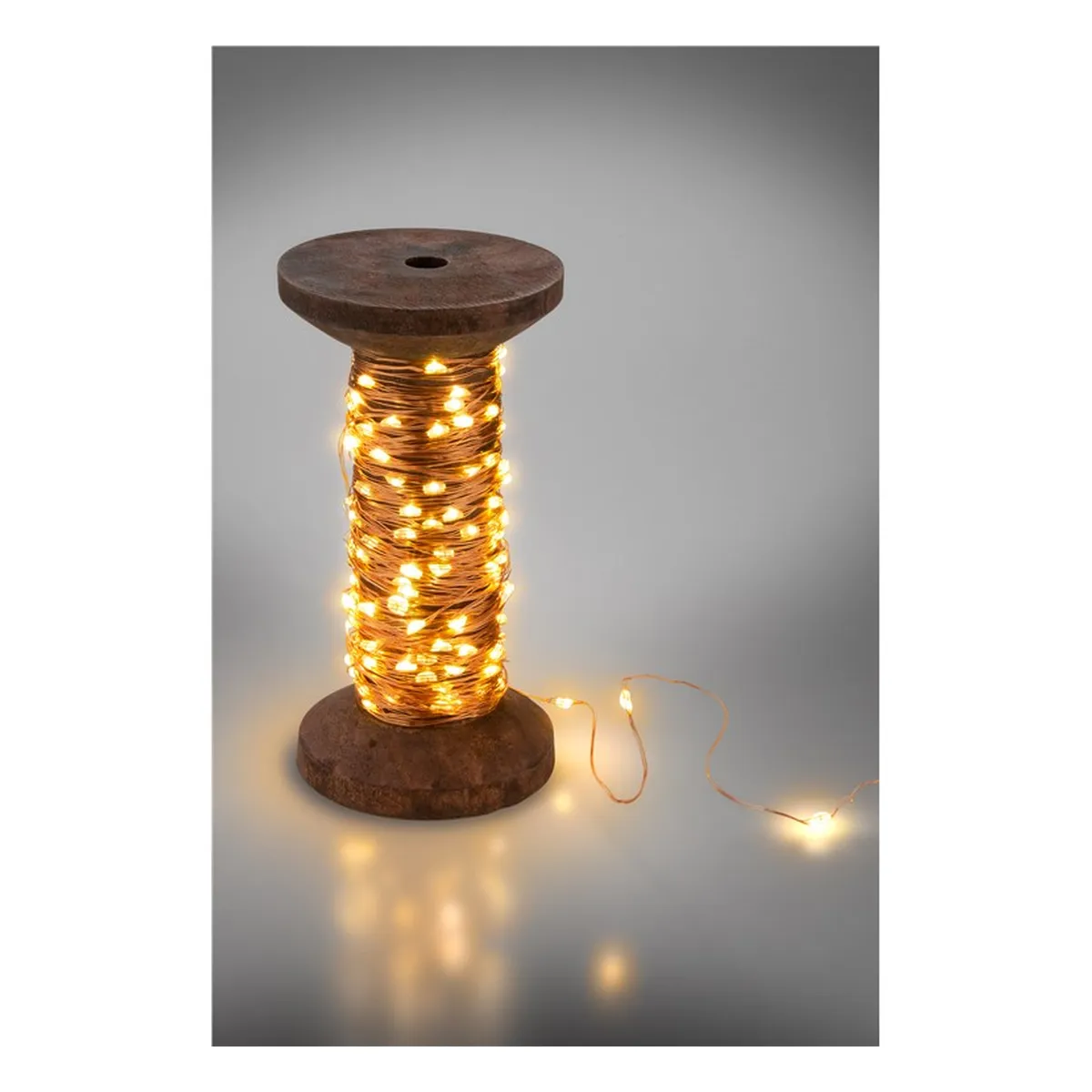 Goobay LED-Lichterkette “Garnspule“, groß