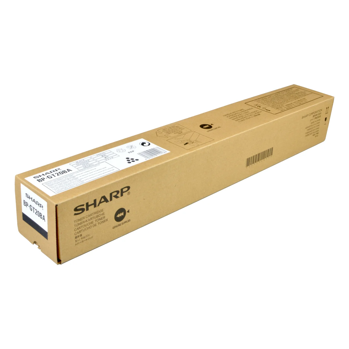 Sharp Toner BP-GT20BA schwarz