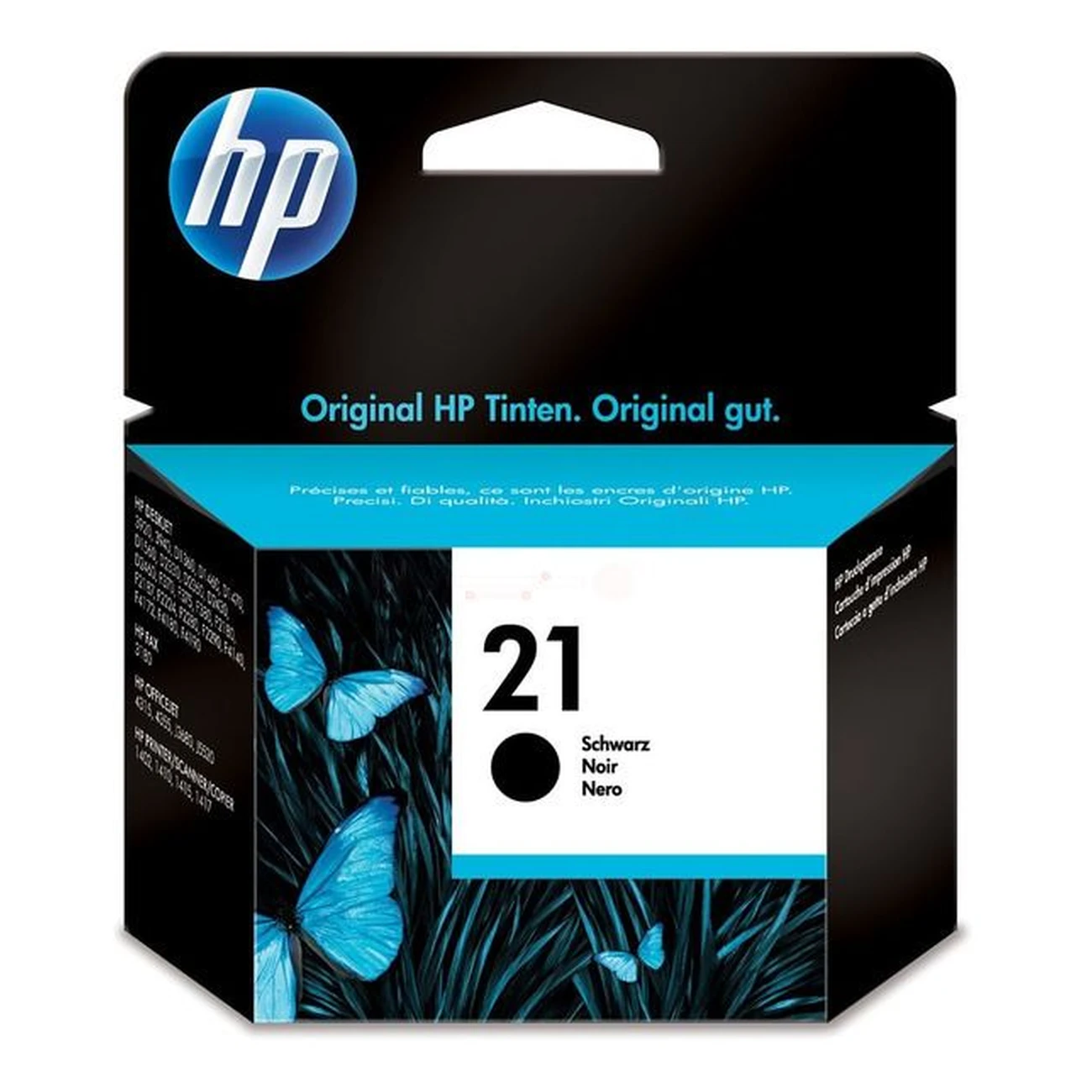 Druckerpatrone HP 21 schwarz 5 ml | 190 Seiten (C9351AE)