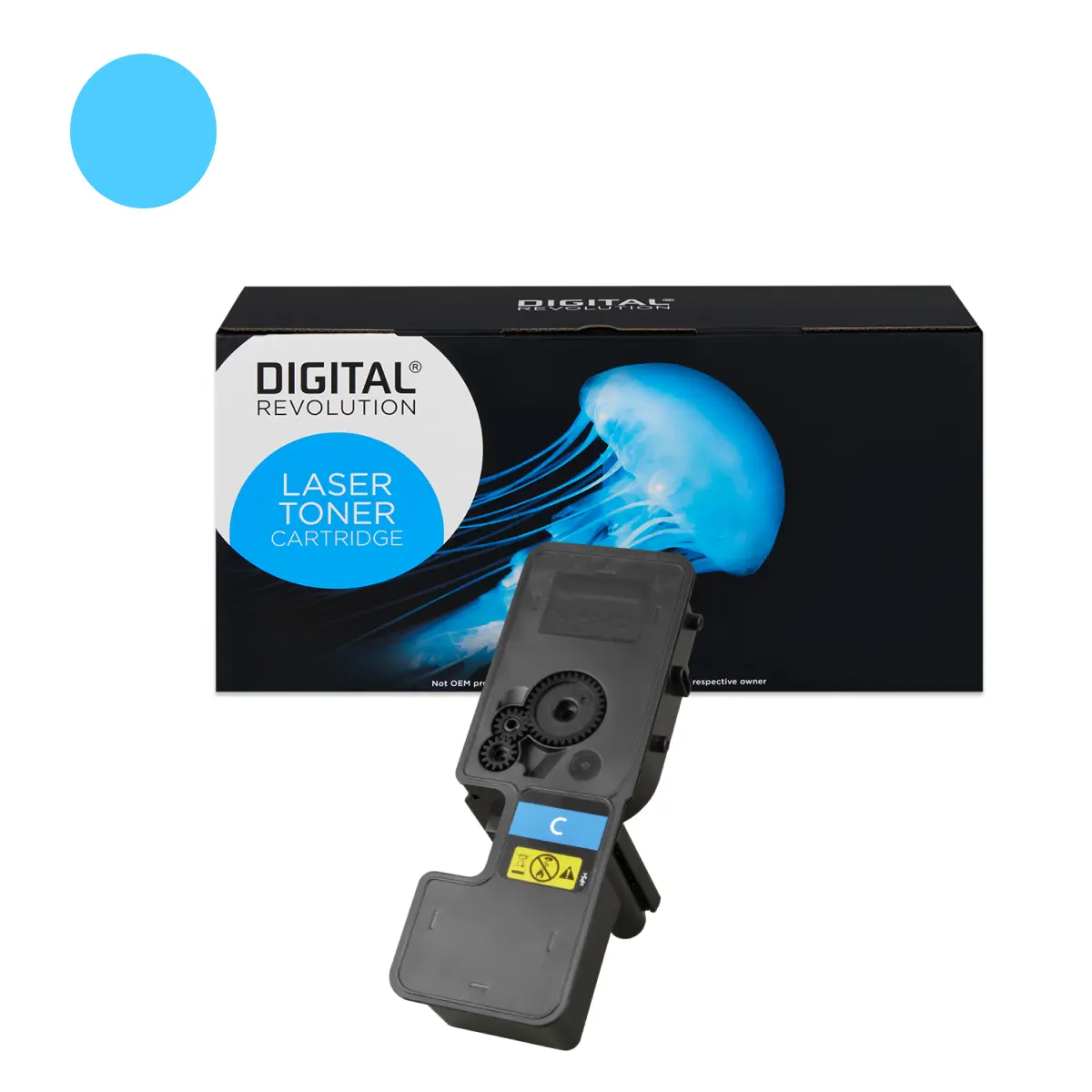 Alternativ-Toner Kyocera TK-5440 Cyan – Digital Revolution