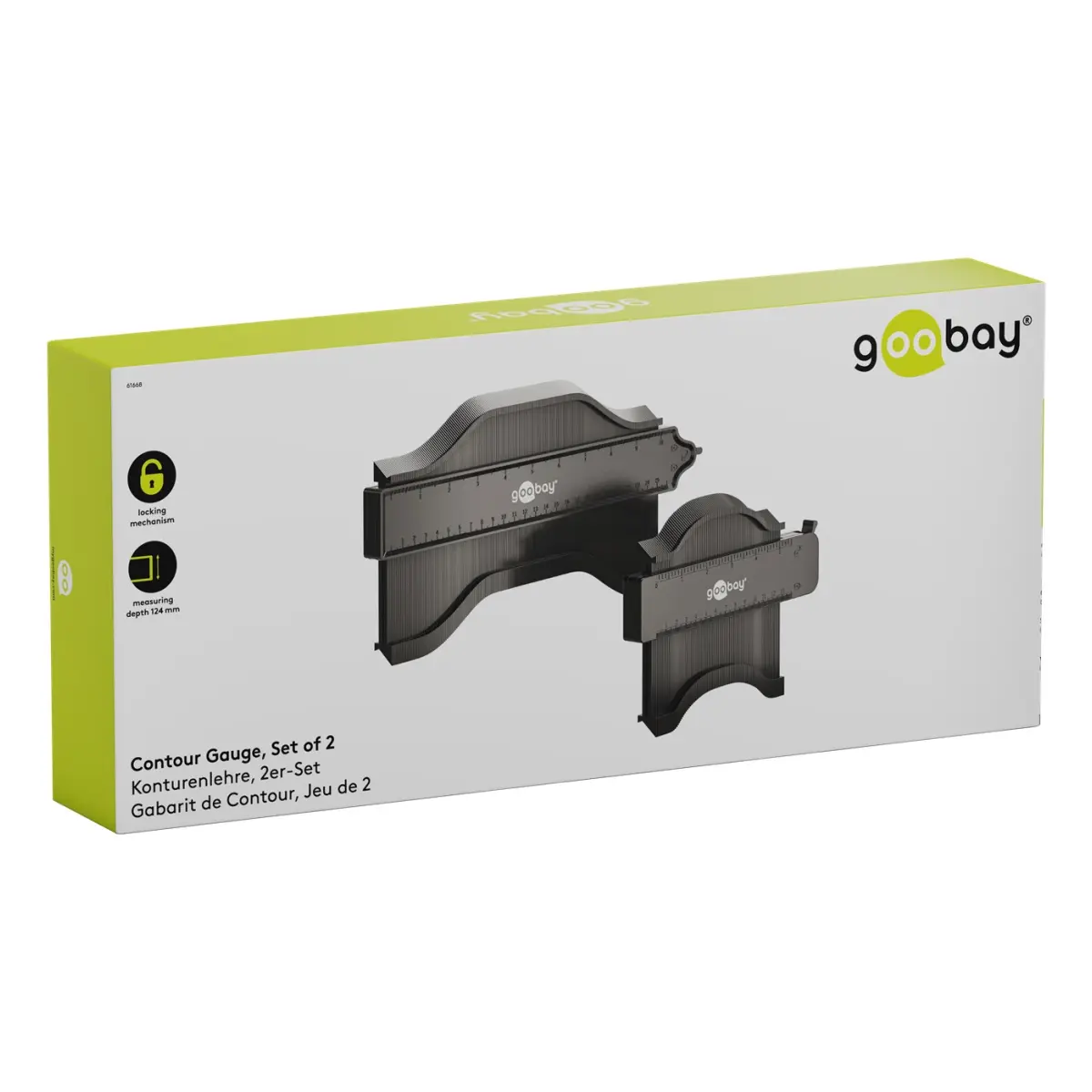 Goobay Konturenlehre, 2er-Set