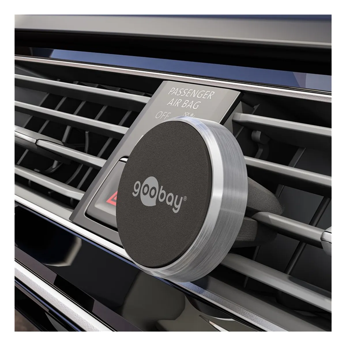 Goobay Magnethalterungs-Set im Slim Design