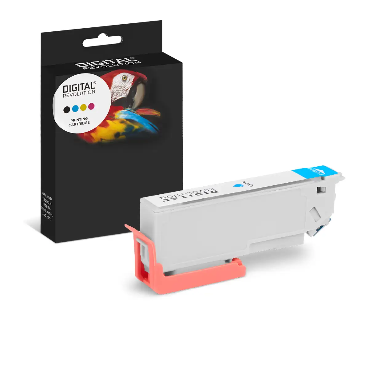 Epson 24 - alternative Patrone 'cyan' 12,4 ml - Digital Revolution