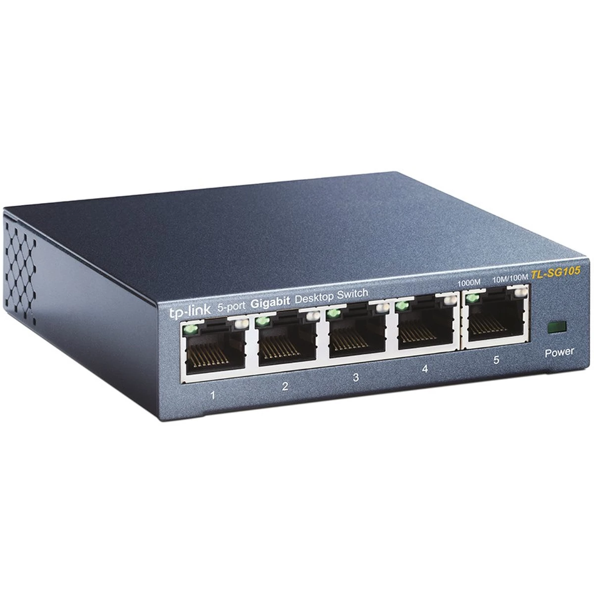 TP-Link TP-LINK TL-SG105 Unmanaged Gigabit Ethernet (10/100/1000) Schwarz