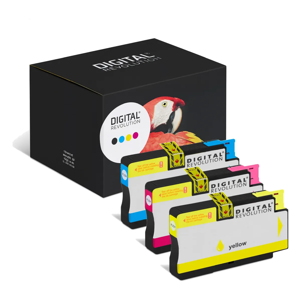 HP 951 - alternative Patrone MultiPack 'cyan magenta gelb' 78 ml - Digital Revolution
