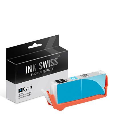 Canon CLI-551 C - alternative Patrone 'cyan' 12,4 ml - InkSwiss