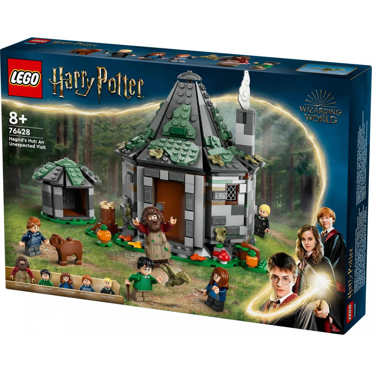 LEGO® Harry Potter Hagrids Hütte: Ein unerwarteter Besuch 76428