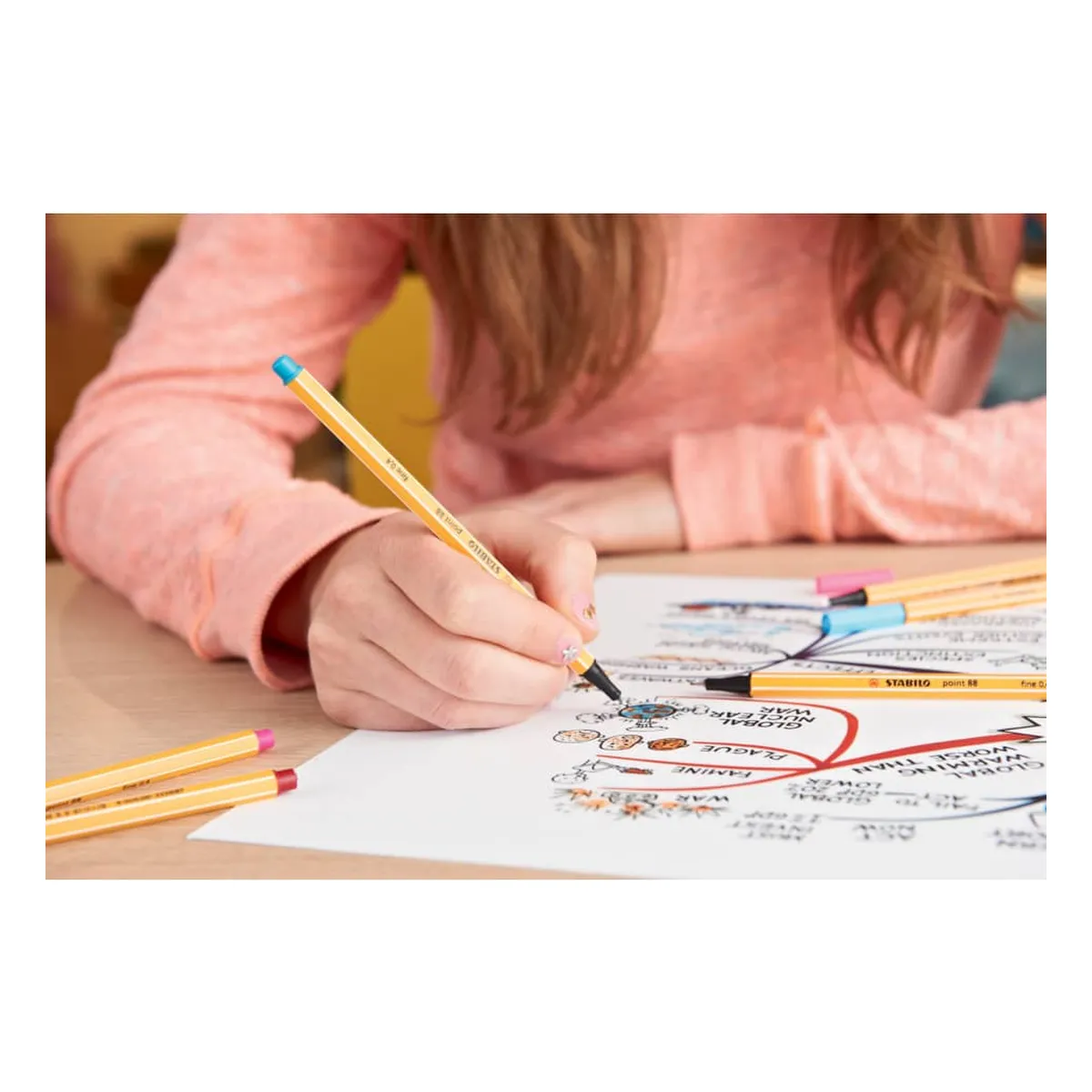 STABILO® Fineliner - point 88 - nachtblau