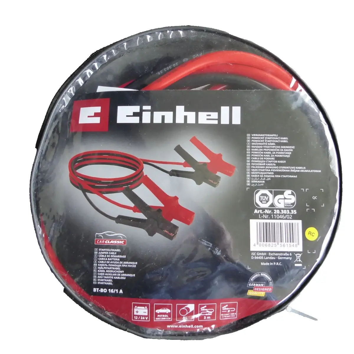 Einhell Starthilfekabel
